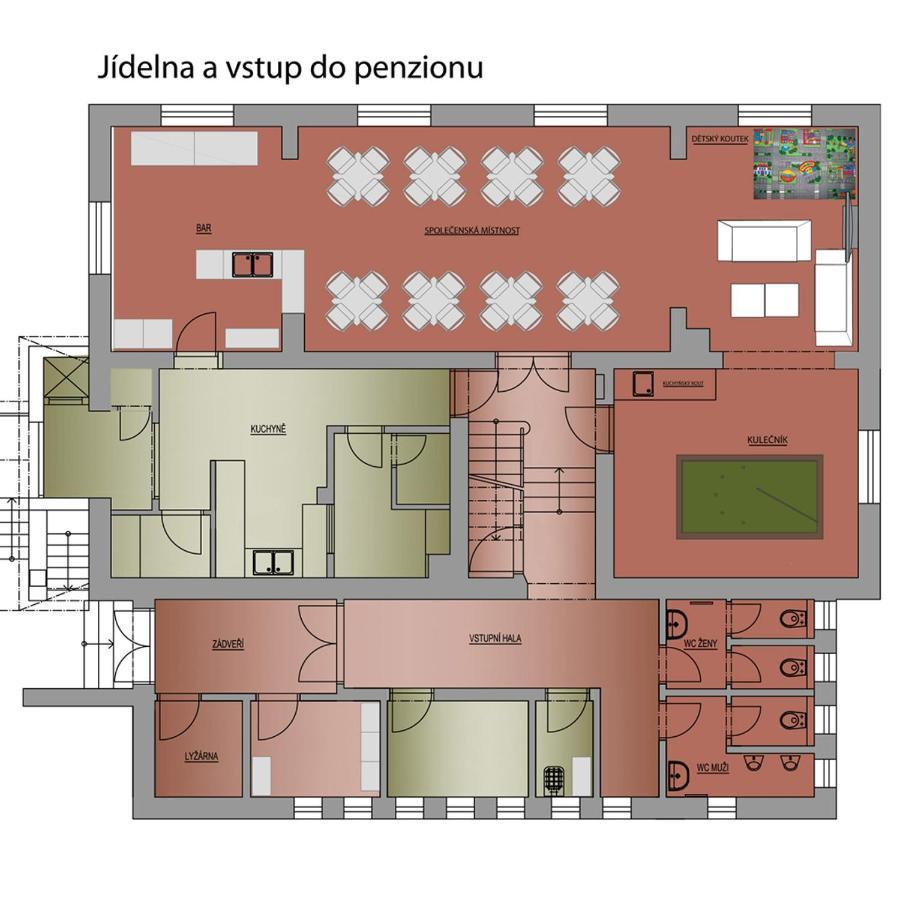 Chalupa Chiranka Lipová-lázně Exteriér fotografie